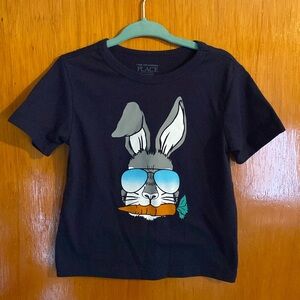 Children's Place - BUNNY with CARROT - Short Sleeve Shirt - Size: 18-24M